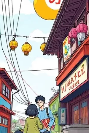 不眠之城全彩竖版封面插画