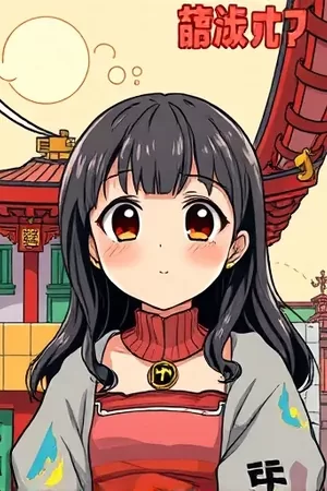 画师的最后一笔全彩竖版封面插画