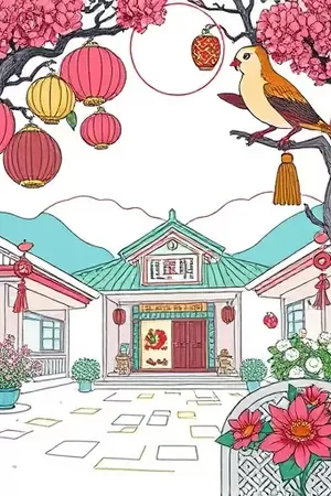 深渊回声全彩竖版封面插画