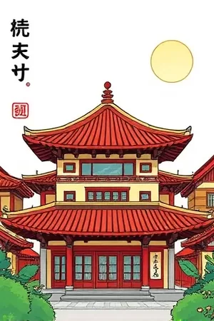 铁血教官全彩竖版封面插画
